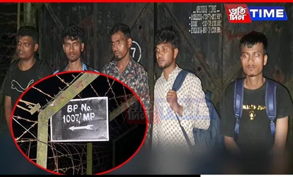 Assam Police Thwart Illegal Entry of 5 Bangladeshi Nationals at Border